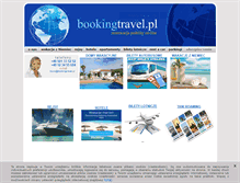 Tablet Screenshot of bookingtravel.pl